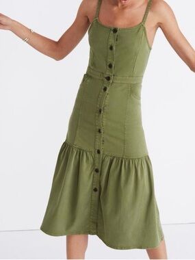 madewell knit apron cami dress Madewell | Dresses | Madewell Womens Knit Apron Cami Dresstungsten Glow  Size M